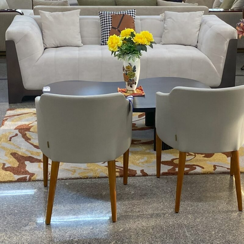 Imperial Luxe PU Leather Sofa (GP-SF-003) 3+2 Seater & Table & Chair