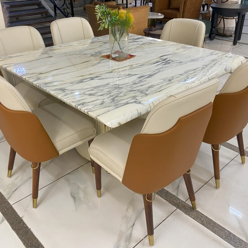 Dining Marble Table & Chair (GP-DND-004)