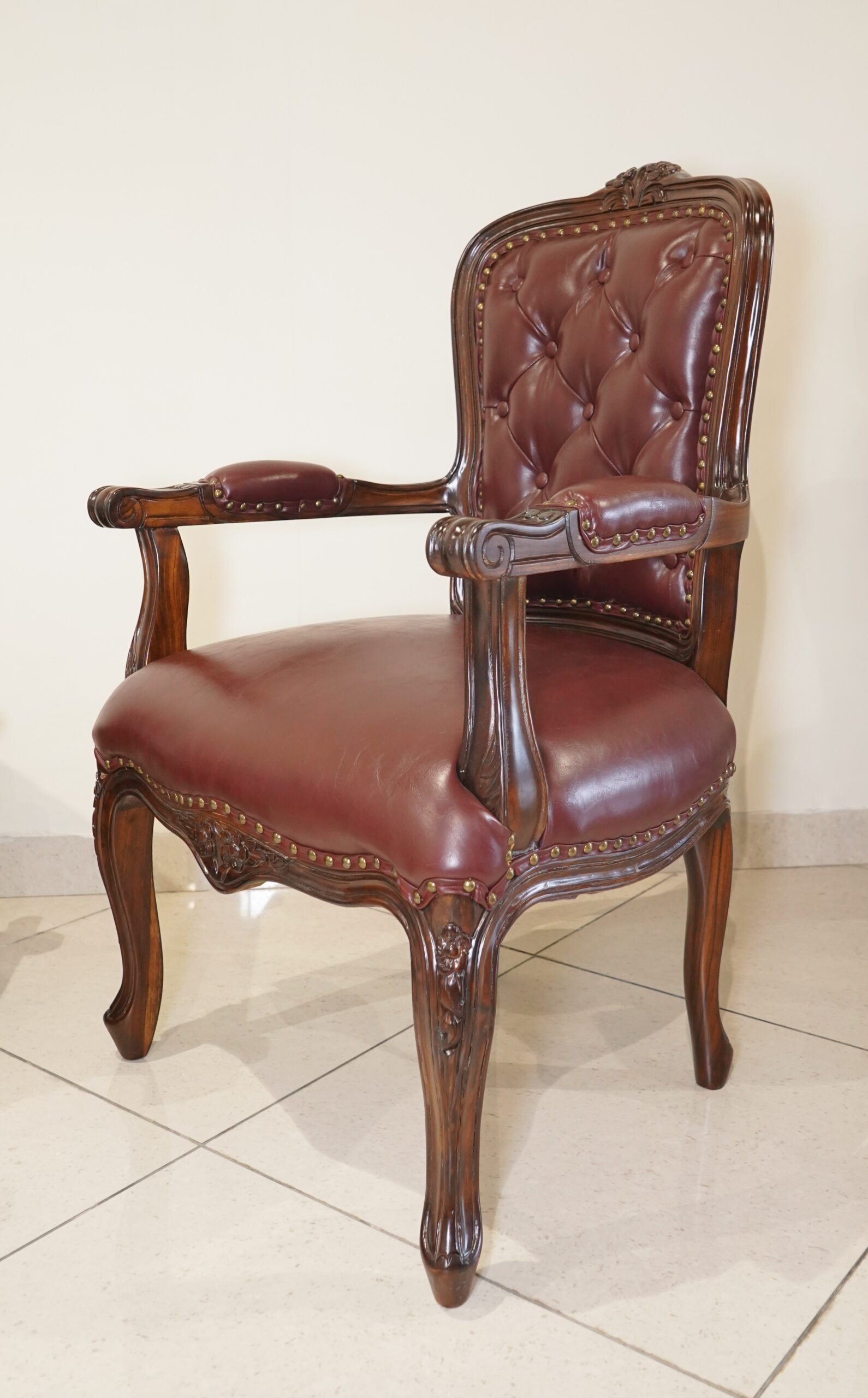 Teak Wood Chair for Royal Look - Image 3