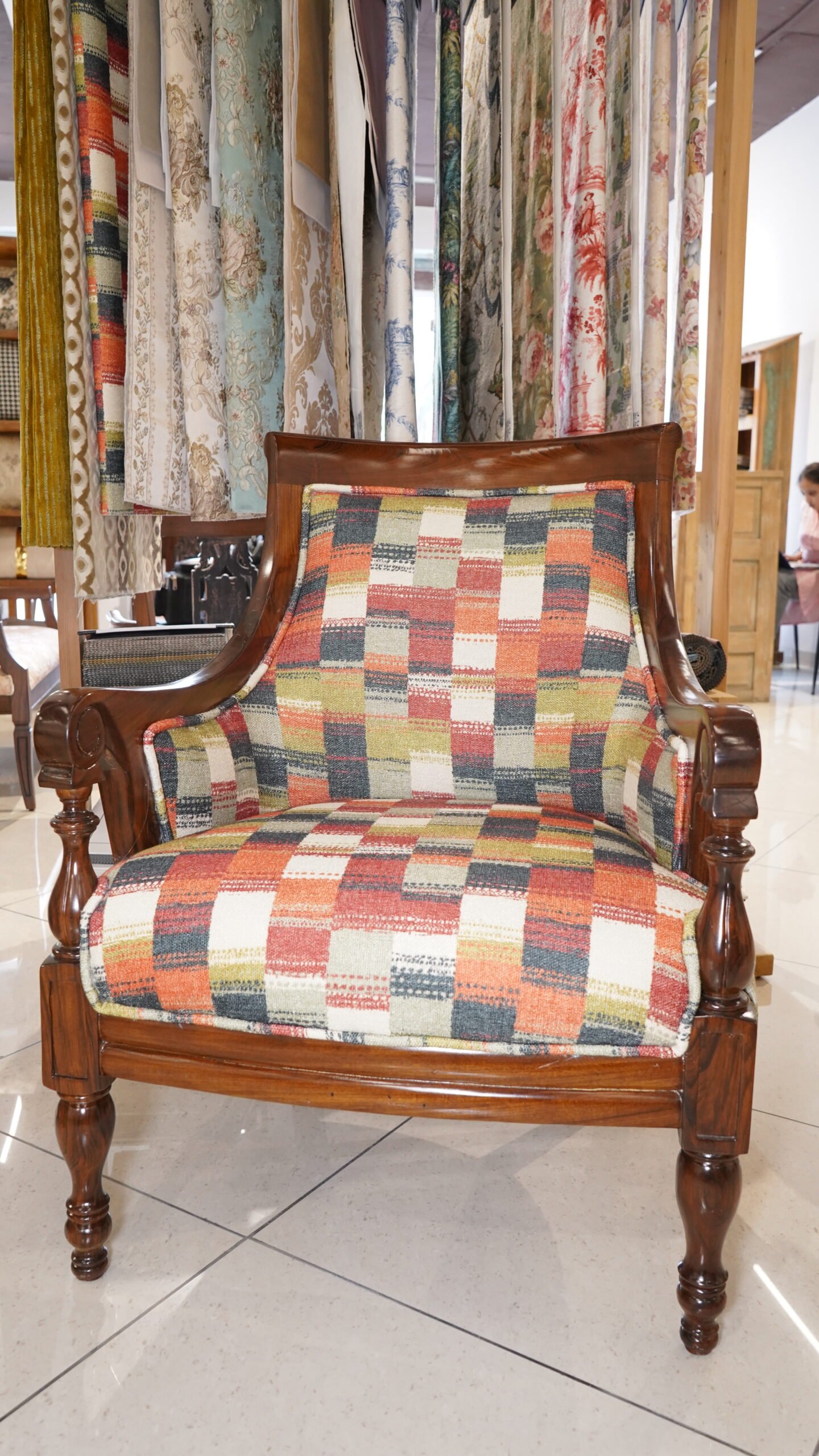 Teak Wood Chair for Royal Look (TM-CH-002) - Image 2