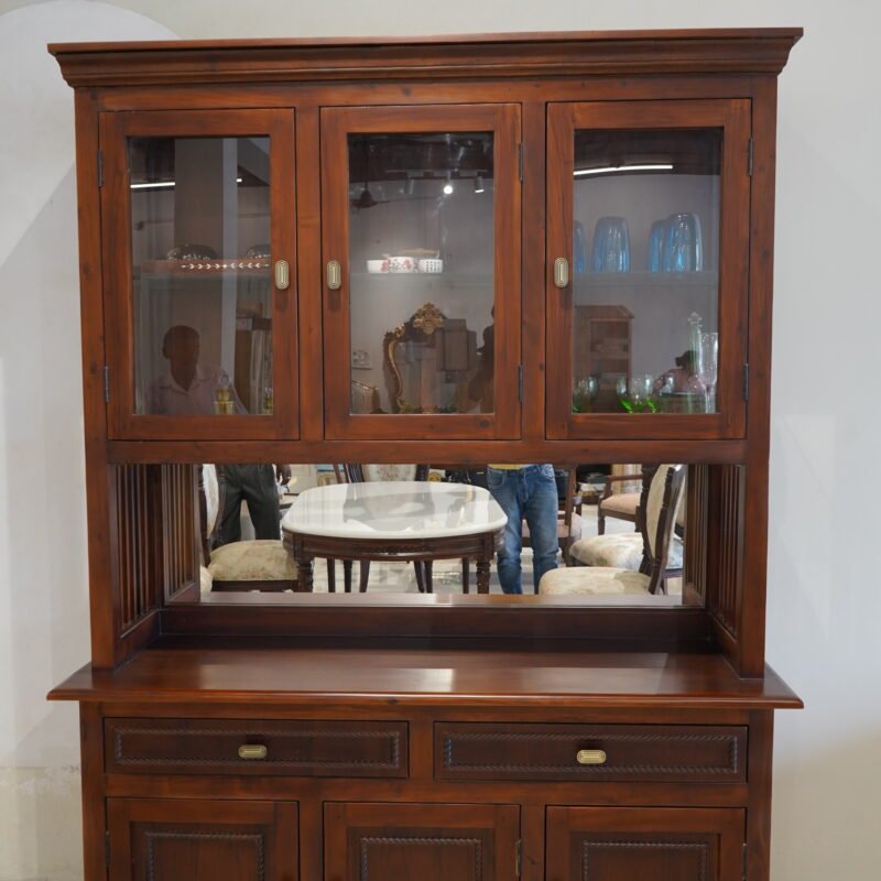 Crockery Cabinet (TM-CC-001) Size (5' × 18"× 6')