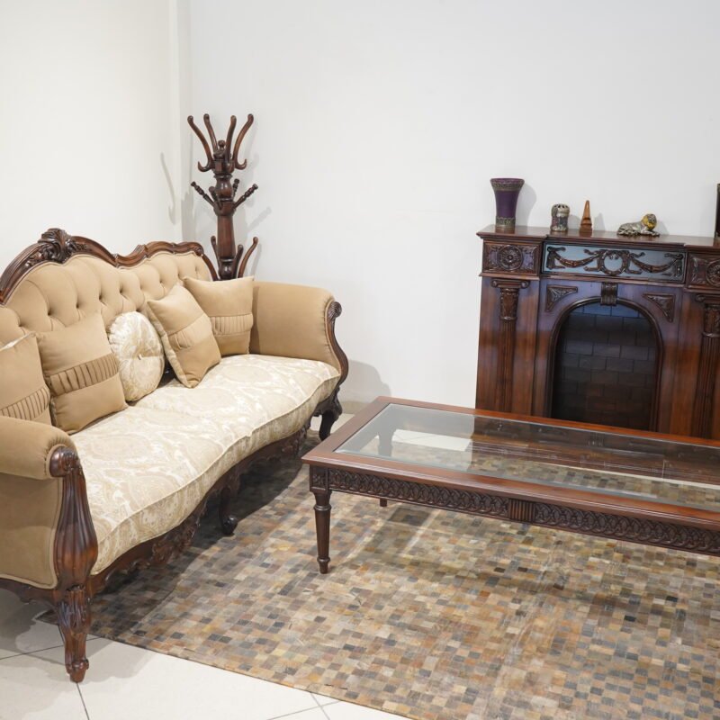Luxury Teakwood Sofa & Table (TM-SF-002)