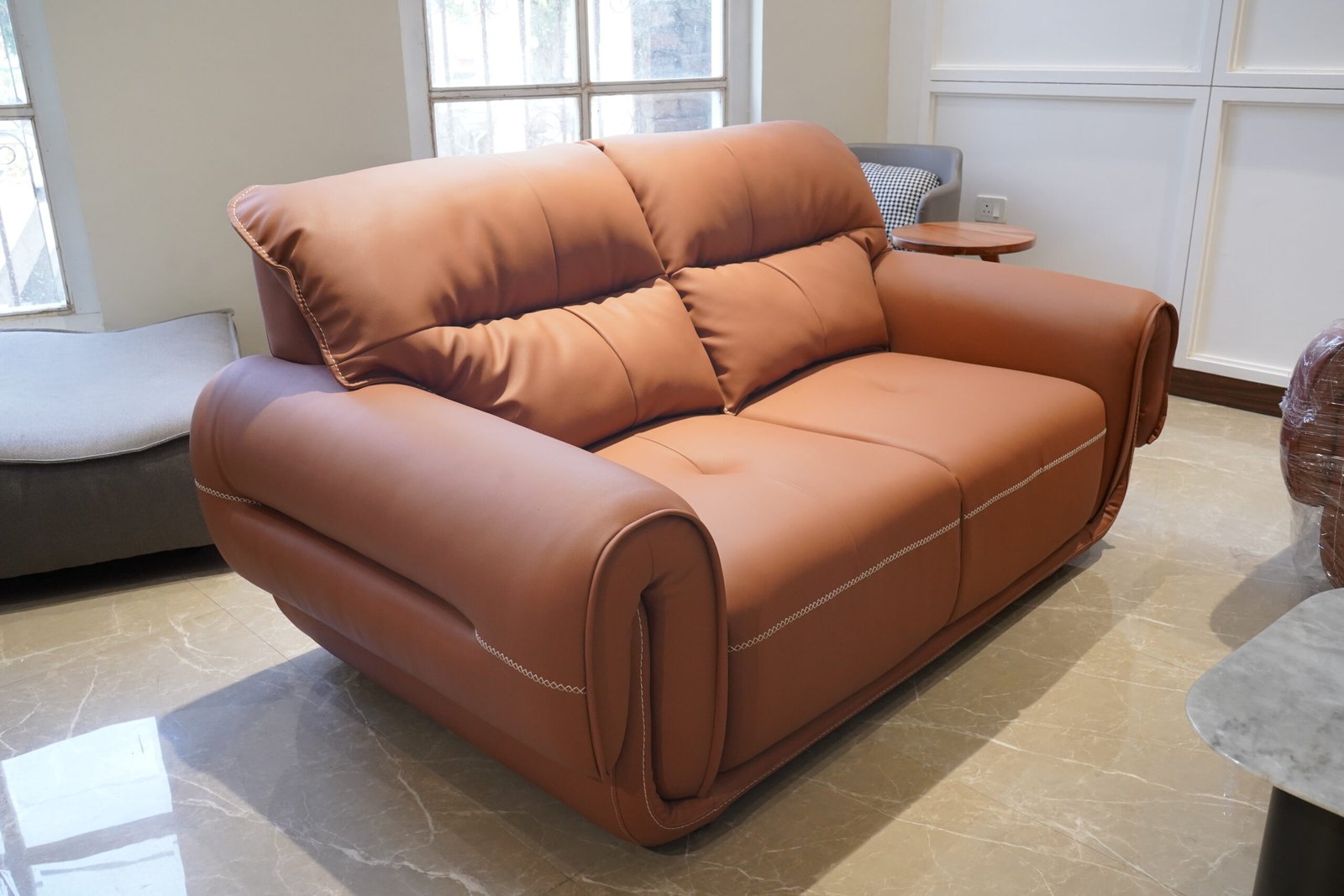 Dharek wood sofa (TM-SF-008) - Image 3