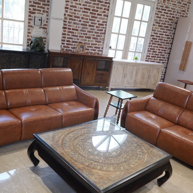 Luxury Teakwood Sofa & Table (TM-SF-003)