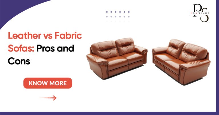 Leather Vs Fabric Sofas Pros Cons Guide For Buyers