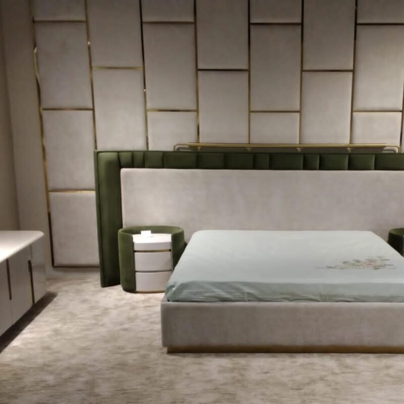 Regal Emerald Panel Bed (GP-BE-003)